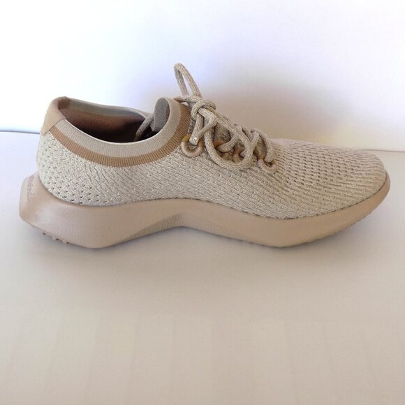Allbirds Tree Dasher 2 Sneakers Size 9.5 Stony Cream/Beige - Picture 6 of 9